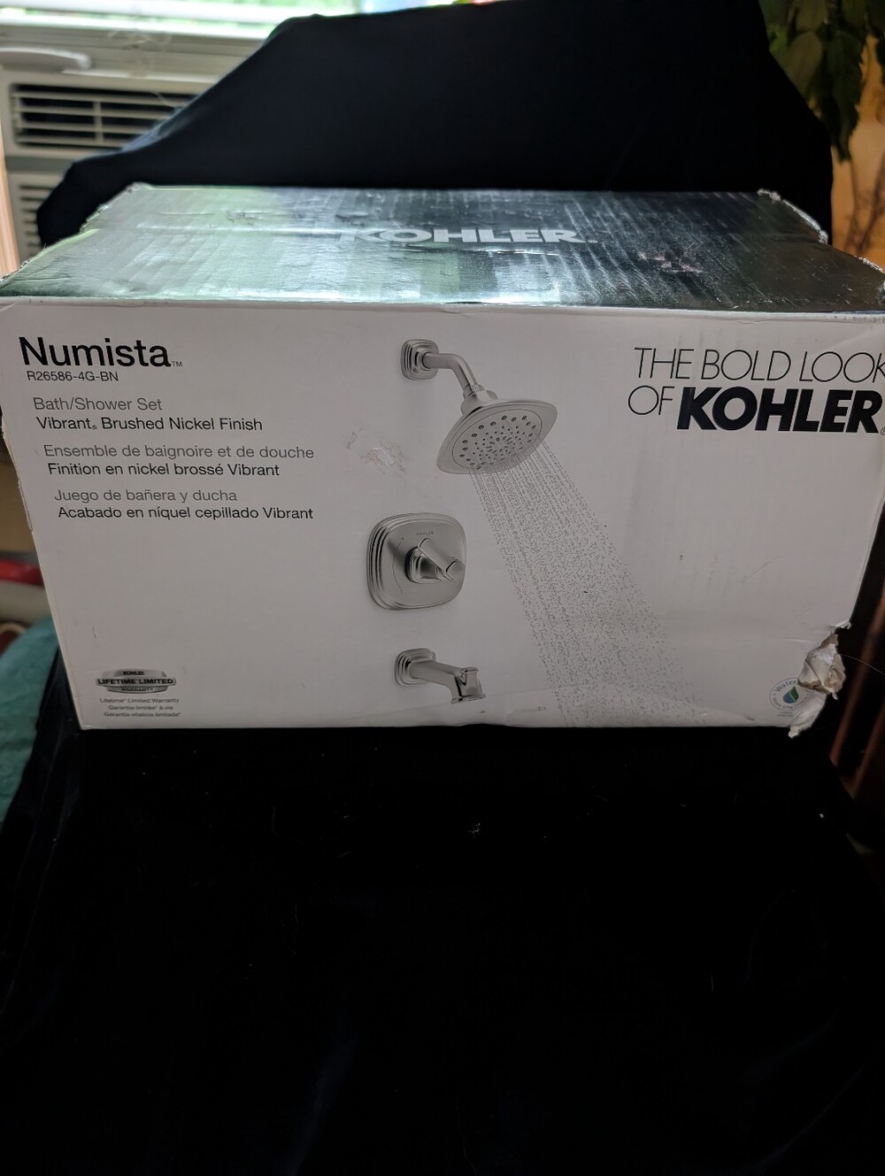 Brand New Numista Brushed Nickel Bath/Shower Set
